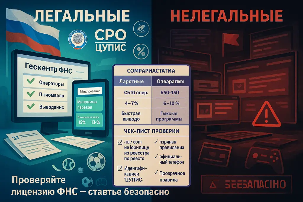 Учимся на конкретных примерах: легальные букмекерские конторы